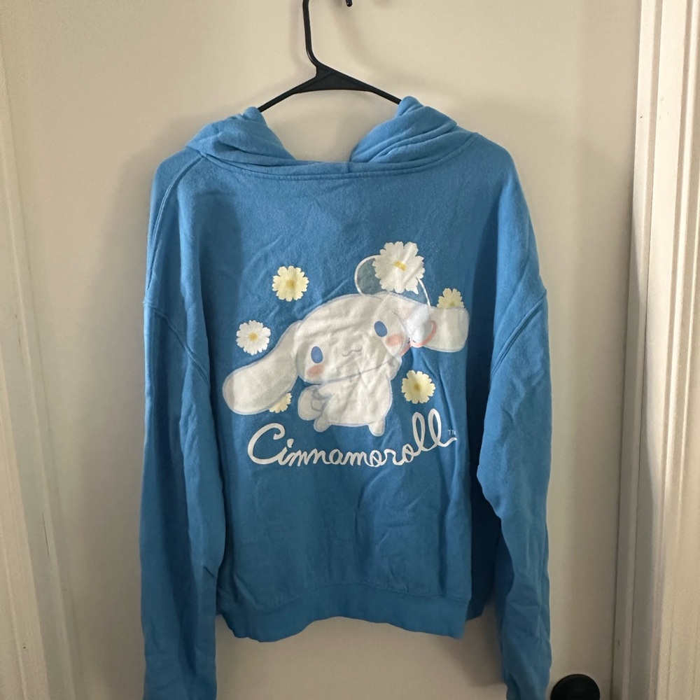 Sanrio Cinnamoroll Blue Hoodie
